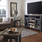 65" Highboy Console w/ 2 Doors