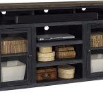 65" Highboy Console w/ 2 Doors