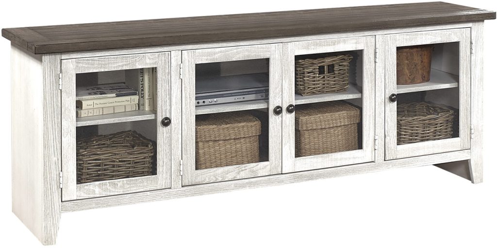 74" Console w/ 4 Doors