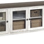 74" Console w/ 4 Doors