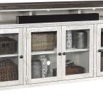 74" Highboy Console w/ 4 Doors