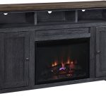 65" Fireplace Console w/ 2 Doors