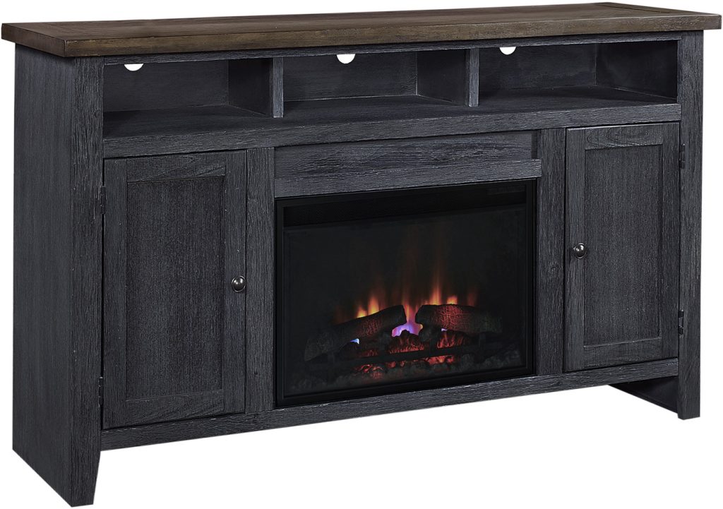 65" Fireplace Console w/ 2 Doors