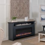 58" Fireplace Console