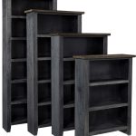 60" Bookcase w/ 3 fixed shelves