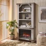 74" Fireplace Display Case