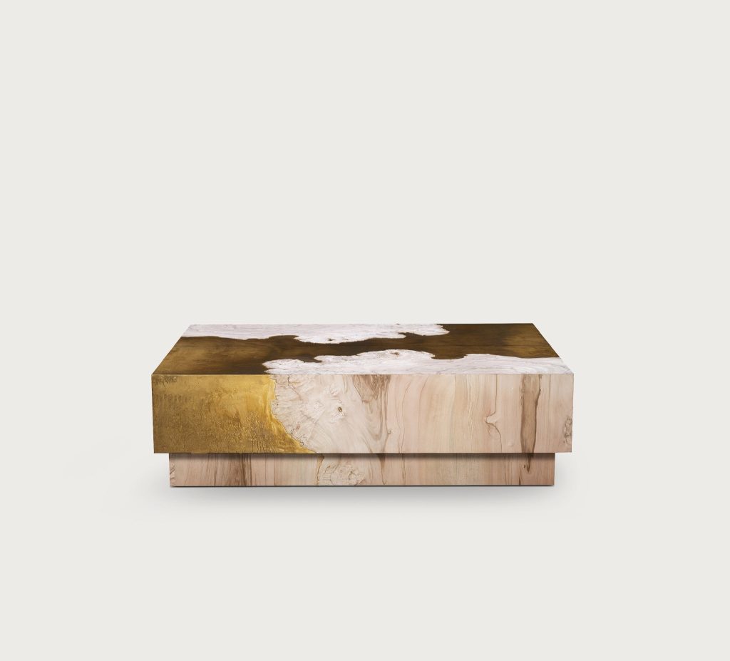 Aurum Brass Coffee Table