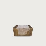 Aurum Brass Long Coffee Table