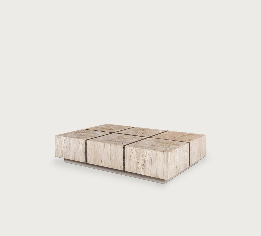 Tacto Endgrain Rectangular Coffee Table