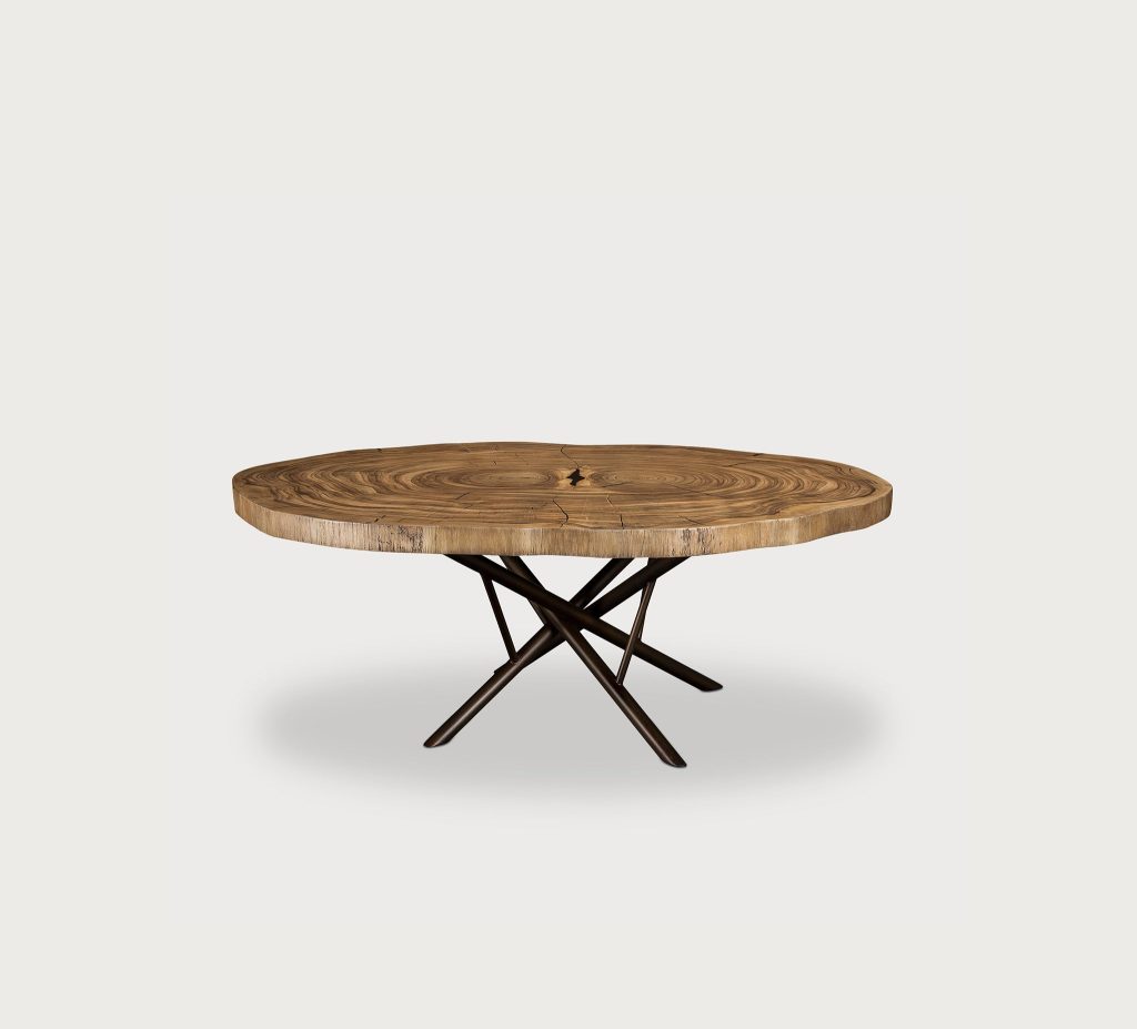 Maya Guanacaste Oval Dining Table