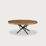 Maya Guanacaste Oval Dining Table