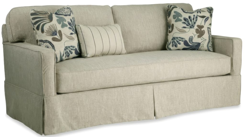 Craftmaster 2 Over 1 Sofa W/Slipcover