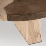 Aurum Aged Round Coffee Table