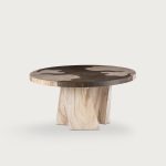 Aurum Aged Round Dining Table