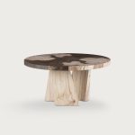 Aurum Aged Round Dining Table