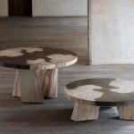 Aurum Aged Round Coffee Table