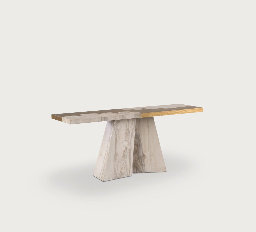 Aurum Brass Console