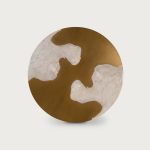 Aurum Brass Round Coffee Table