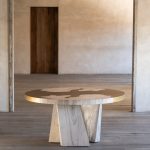 Aurum Brass Round Dining Table