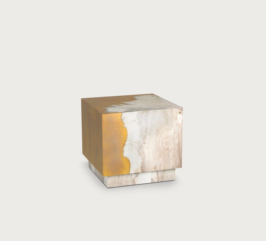Aurum Brass Side Table