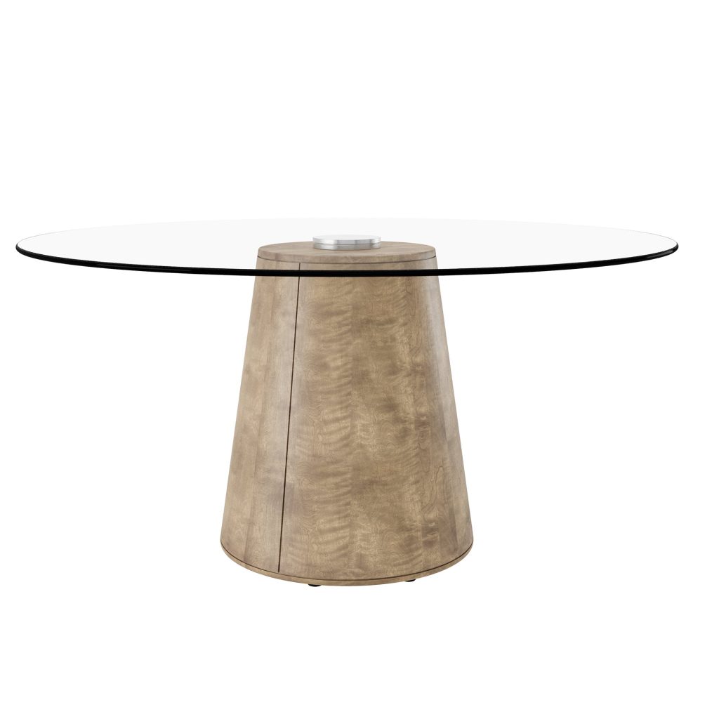 Round Glass Table – Base MX