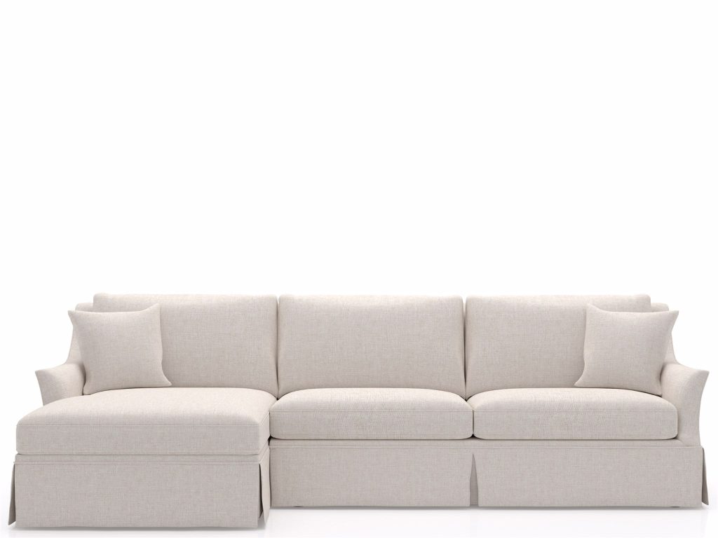 Henri Skirted Sectional - Special Order