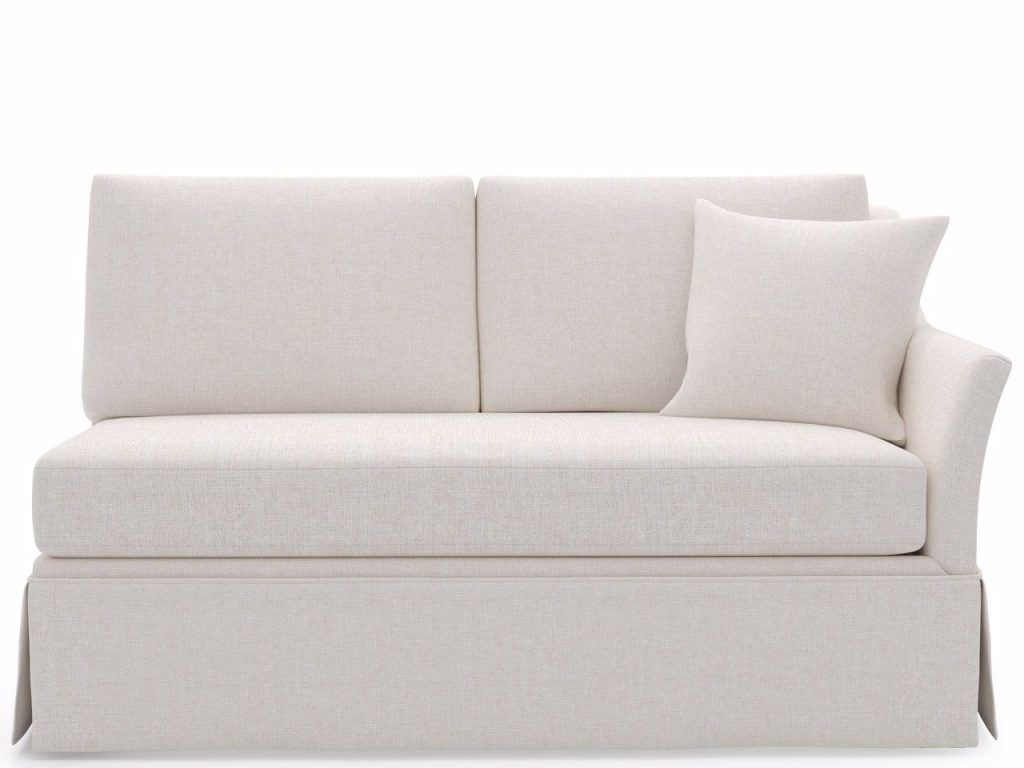 Madison Skirted Loveseat RAF - Special Order