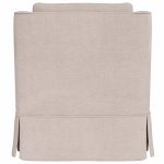 Henri Skirted Swivel Chair - Special Order