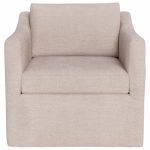 Asher Slipcover Swivel Chair Outdoor - Special Order