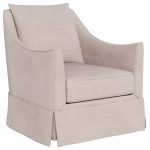 Portia Skirted Swivel Chair - Special Order