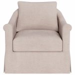 Rowan Skirted Swivel Chair - Special Order