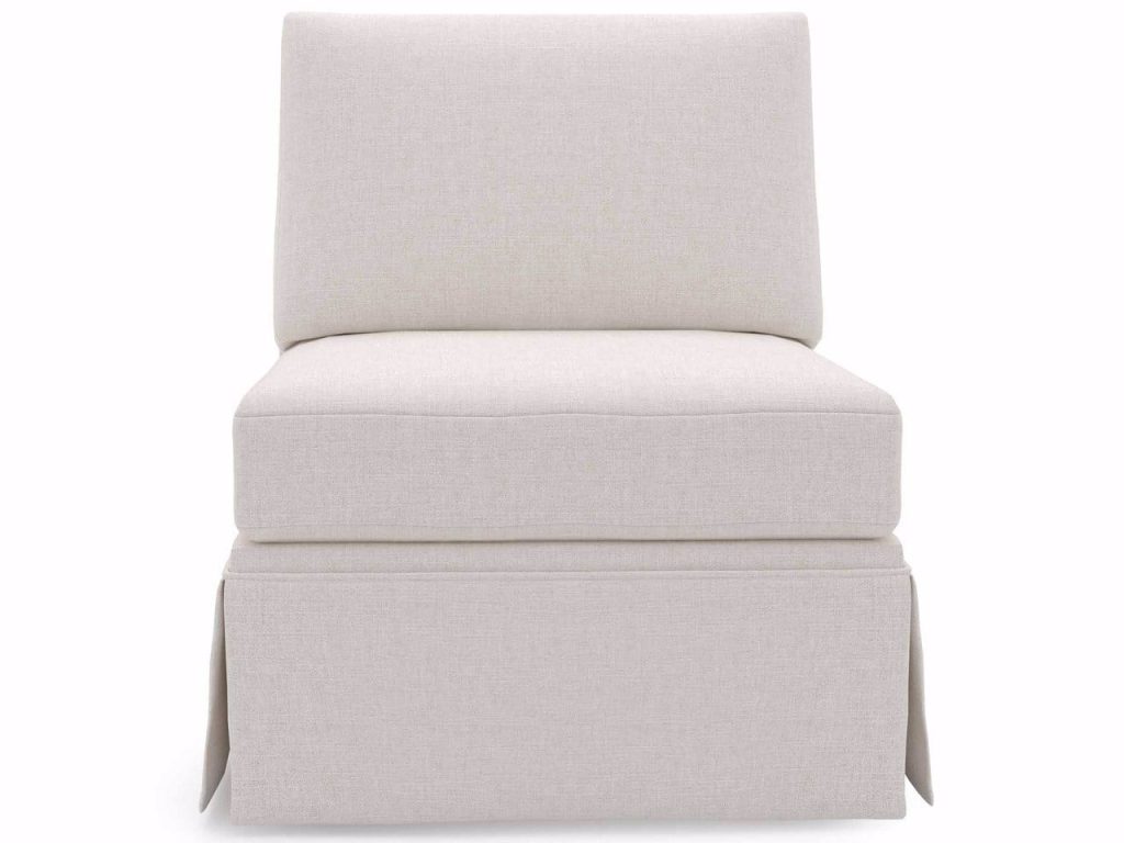 Madison Skirted Armless Chair - Special Order