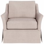 Madison Skirted Swivel Chair - Special Order