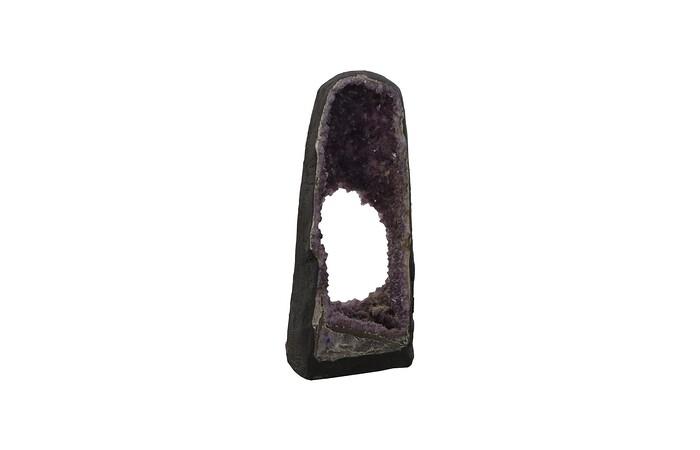 Amethyst Sculpture, With Hole, SM