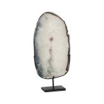 Agate Slab Sculpture on Stand