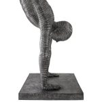 Handstand Sculpture, Aluminum, Large