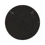 Petrified Slice Mirror, Black Frame, Large