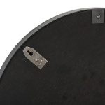 Petrified Slice Mirror, Black Frame, Large