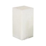 Onyx Lamp, Square, White