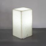Onyx Lamp, Square, White