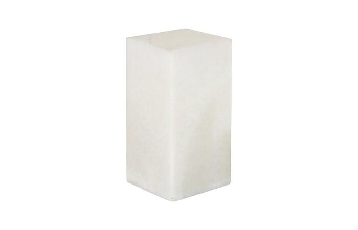 Onyx Lamp, Square, White