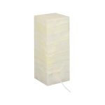 Onyx Lamp, Square, White