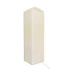 Onyx Lamp, Square, White