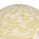 Onyx Lamp, Sphere, White