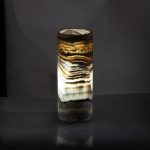 Onyx Lamp, Cylindrical, Gray