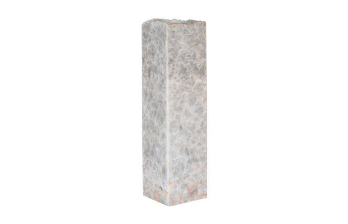 Onyx Lamp, Square, Calcite
