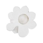 Laui Succulent Wall Art, White Stone