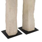 Cast Women Sculptures, Roman Stone, Set Of 3