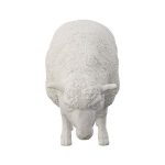 Sheep Sculpture, Gel Coat White