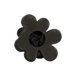 Oviferum Succulent Wall Art, Smooth Matte Black